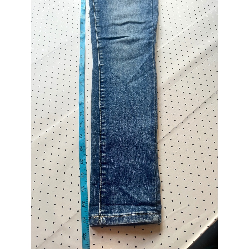 KanCan Womens Mid Rise Skinny Jeans Medium Wash Stretch KC11214CHD Size 5/26 - Picture 3 of 9